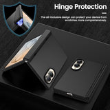 for Galaxy Z Flip 7 Case, for -Flip-7 Case with Hinge Protection & Tempered Glass Screen Protector, Slim Anti-Scratch Protective Shockproof