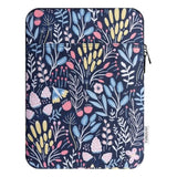 9-11" Tablet Sleeve Bag For Ipad 11-Inch A16 2025, Ipad 10Th Gen. 10.9", Ipad 10.2", Ipad Air 11/5Th/4Th Gen. 10.9", Galaxy Tab A9 Plus 11", Protective Bag Fit Smart Keyboard, Colorful Flower