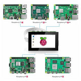3.5 Inch Dsi Touchscreen For Raspberry Pi 5 4 3 2 Cm3 Cm4 - Ips Capacitive Touch Display, 800X480 Resolutionplug And Play, Compatible With Raspberry Pi Os, Ubuntu