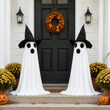 Halloween Decorations Outdoor, 2Pcs Ghost Halloween Porch Decor Indoor