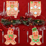 48 Count Christmas Party Plates Gingerbread Party Decorations Gingerbread House Plates Decorations Gingerbread Man Xmas Holiday Disposable Paper Platter For Merry Christmas Winter Tableware Supplies