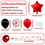 Black and Red Birthday Banner β Bold Party Decoration for Boys, Girls, Men & Women Celebrations