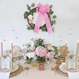 Pink Burlap Ribbon 2.5 Inch Natural Jute Burlap Ribbon Light Pink Ribb