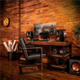 R-51PM Powered Bluetooth Speaker,Black