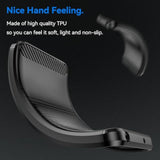 For Moto-G-2025 Case: With Screen Protector Shock-Absorption Flexible Tpu Rubber Protective Cover For Motorola G 2025 Case(Black)