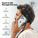 Next Waterproof Phone Case with Lanyard, Floating IPX8 Pouch for iPhone 17 16 Pro Max 15 14 13 12 11 and Samsung Galaxy S25 S24, Beach Cruise Travel
