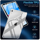 Clear Case For (A16) 11Th Generation 11 Inch 2025, 10Th Generation Case 10.9 Inch 2022, Slim & Lightweight Soft Tpu Transparent Back Protective Cover, Clear