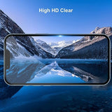 [2+2 Pack Privacy Screen Protector For Iphone 13 With Camera Lens Protector, 6.1 Inch Tempered Full Screen Glass Accessories, Anti-Spy, Bubble Free, Case Friendly