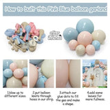 Pink Green Balloon Garland Double Stuffed Sage Green Nude Gold Balloon