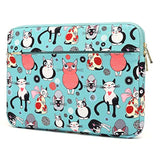 KAYOND Water-Resistant 15 inch Laptop Sleeve,15.6 inch 15 inch Laptop Case Carrying Notebook Bag (15-15.6 Inch, Lovely cat)