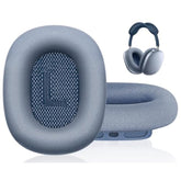 Replacement Ear Pads For Airpods Max Ear Cushion Fabric Memory Foam Magnetic Earpads For Airpods Max (Blue)