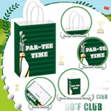 24 Pcs Golf Party Favor Bags Golf Goodie Gift Wrapping Paper Bags With Handles Portable Sports Ball Candy Treat Pouch For Birthday Party Decorations Supplies