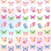 8 Pcs Butterfly Birthday Garland Decoration Spring Butterfly Paper Garland Banners Hanging Decor For Home Wedding Bachelor Spring Birthday Party Supplies