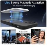 MagSafe Compatible iPhone 11 Pro Case Black Magnetic Phone Case