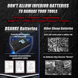 40V 4000mAh Replacement Lithium Battery for Kobalt 40V Power Tools