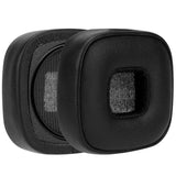 Geekria QuickFit Replacement Ear Pads Compatible with Marshall Major V On-Ear Headphones, Repair Parts (Black)