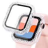 Clear Bling Apple Watch Case with Built-In Screen Protector 40mm Series 4-6 SE