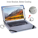 Stand Case Cover Carrying Sleeve Protective Hard Shell Compatible With Dell Latitude 13 5350 5340 5330 5320 5310 5300,Latitude 7390 7340 13.3 Inch Laptop Notebook Pc?Blue