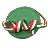 Red White And Green Grosgrain Stripes Ribbon Italian Flag Patriotic Ri