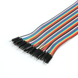 120Pcs Male To Male Dupont Cable Line 40P 21Cm Dupont Color Cable Breadboard Wire Adapter Cable 20Cm