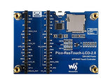 2.8Inch Touch Display Module For Raspberry Pi Pico 262K Colors 320×240 Pixels Resistive Touch Controller Xpt2046 St7789 Driver Using Spi Bus