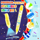 Invisible Ink Pens with UV Light 24pcs Spy Party Favors for Kids Secret Messages