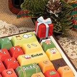 Cat Keycaps, Pc Shine Through Keycaps 26 Keys Set Cute Custom Key Caps Set Cherry Profile For Cherry Mx Gateron Kailh Switch Mechanical Keyboard Diy, Blue Yellow