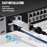 10Gb Sfp+ To Rj45 Transceiver, Auto-Negotiation Copper Sfp To Ethernet Module Support 10G/5G/2.5G/1.25G For Cisco/Ubiquit/Tp-Link/Netgear/D-Link/Mikrotik/Unifi/Brocade/Broadcom (1-Pack, 30M)