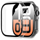 2-Pack Apple Watch Series 11/10 42Mm Case With Tempered Glass Screen Protector -Clear
