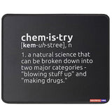 Chemist Definition Funny Gift Ideas Mousepad Chemistry Student For Men For Women Mousemat College Appreciation Graduation Mouse Mat New Job Birthday Retirement Gift To Science Teacher Mouse Pad