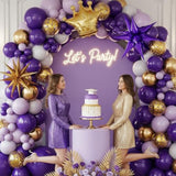 Emerald Green Gold White Winter Balloon Garland Arch Kit Double Stuffe