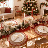 125-Piece Gold Plastic Plates Set Includes 25 Plates Forks Knives Spoons Disposable