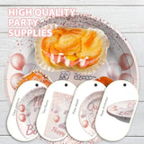 96 Pcs 25Th Birthday Party Supplies Quarter Life Crisis Rose Gold 25 Year Old Birthday Plates And Napkins Tableware Set 25Th Birthday Decorations For Women Girls Happy 25Th Birthday Party Serves 24