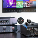 2Rca To 3.5Mm,0.5M 1/8 To Rca 2-Male Headphone Jack Fish Wire Braid Y Splitter