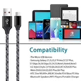 Adaptive Fast Charger Android Charger For Samsung Galaxy S7 Edge S6 S5 J3 J3V J7 J7V J5,Moto G5 G4 E6 E5 E4,Lg Stylo 3 2 G4 K50 K40 K22 K20,Tablet,Android Phone,Htc, 3Ft Fast Charging Micro Usb Cable