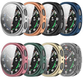 8-Pack Case Covers For Samsung Galaxy Watch 8 Case 44Mm, Soft Hd High Sensitivity Screen Protector With Tpu All Around Anti-Fall Bumper For Galaxy Watch 8 (44Mm)