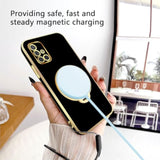 Samsung Galaxy A71 5G Case with Glitter Butterfly Kickstand for Women and Men, Black