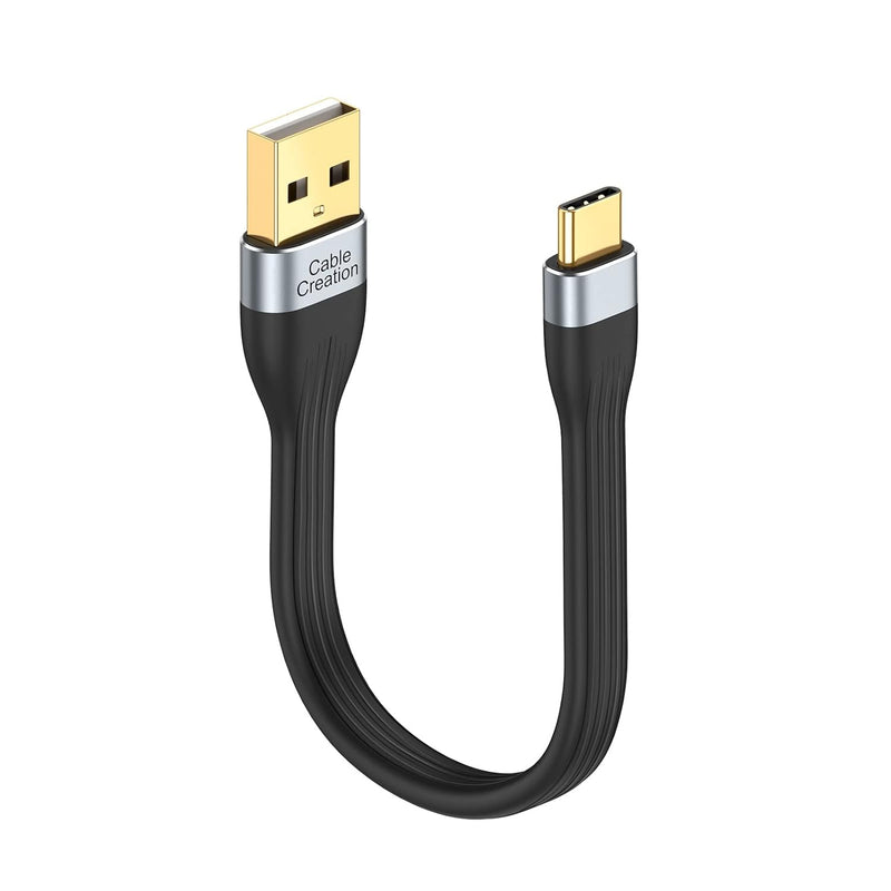 CableCreation Short USB to USB C Cable 6 inch, USBA to USBC 2.0 Fast Charging