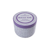 – Release Crystal-Infused Scented Candle With Healing Amethyst & Lavender Essential Oils, Hand-Poured Premium Coconut Wax, Luxury Gift, 6 Oz