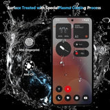 3+2 Pack Tempered Glass For Nothing Phone 3A Pro Screen Protector With Camera Lens Protector, 9H Hardness, Hd Clear Film, Case Friendly, Screen Protector For Nothing Phone 3A Pro