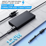 For Hp 120W Power Adapter, Hp Laptop Charger Fits For Hp Envy Dv4 5300 Dv6 730