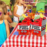 12 Pcs 7.1'' X 5.5'' Big Race Car Centerpieces Bucket Racing Birthday