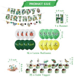 Bugs Birthday Party Supplies,Bugs Happy Birthday Banner, Balloon,Cake Topper And Cupcake Toppers,Bugs Theme Birthday Party Decorations