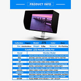 27S 27 Inch Ultr-Slim Frame Lcd Led Video Monitor Hood Sunshade Sunhood For Dell Hp Viewsonic Philips Samsung Lg Eizo Nec Asus Acer Benq Aoc Lenovo, Fits Monitor Frame Width 610-630Mm
