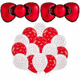 22 Pcs Cat Kitty & Bow Balloons for Girls Kitty Theme Party Decorations