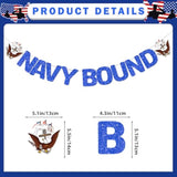 Navy Bound Banner, Army Party Decorations, Navy Boot Camp Banner, Military Decor, Army Decorations For Birthday Party