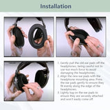 Soft Fabric Earpads Replacement Compatible With Sennheiser Hd525 Hd58X Hd545 Hd565 Hd580 Hd600 Hd650 Hd660S Hd535 Headphones Ear Pads Cushion(Soft Fabric/High Density Foam)