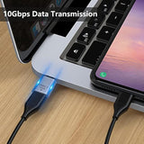 Usb C Female To Usb Male Adapter 10Gbps, 3.1 Gen 2, Usb A To C Adapter Converter Support Bi-Directionalfor Iphone, Macbook, Pc, Laptop, Charger, Power (1Pack)