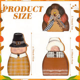 16 Sets Thanksgiving Crafts for Kids Fall Foam Wreath Craft Kits