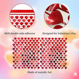 2 Pack Of 3.3X6.6Ft Valentines Day Red Heart Foil Fringe Curtain Heart Door Curtain Streamers Backdrop Curtains For Birthday Wedding Bachelorette Party Decorations Photo Shoot Props
